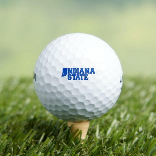 Balles De Golf Logo Indiana State (T-shirt Insitu)