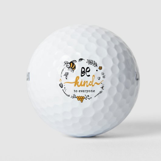 Balles De Golf Logo lumineux avec une abeille (Devant)