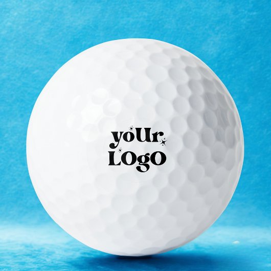 Balles De Golf Logo minimaliste