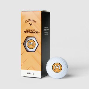 Balles De Golf Logo moderne simple Monogramme en gras avec âge