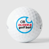 Balles De Golf Logo Moderne Supersoft Callaway Golf Balls (Recto)