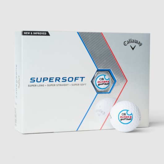 Balles De Golf Logo Moderne Supersoft Callaway Golf Balls (Conditionnement)