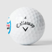 Balles De Golf Logo Moderne Supersoft Callaway Golf Balls (Logo)