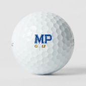 Balles De Golf Logo monogramme personnalisé Titleist Pro V1 Golf  (Recto)