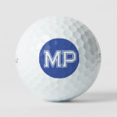 Balles De Golf Logo monogramme personnalisé Titleist Pro V1 Golf  (Recto)