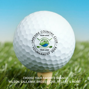 Balles De Golf Logo personnalisé Corporate Golf Club Business Tit