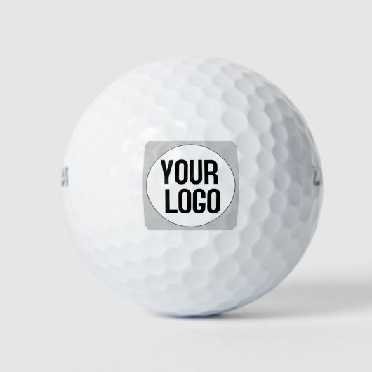 Balles De Golf Logo personnalisé sur merque (Devant)