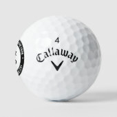 Balles De Golf Logo Personnalisé Texte Professionnel Promotionnel (Logo)