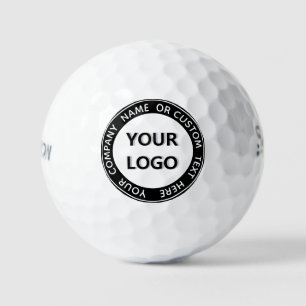 Balles De Golf Logo Personnalisé Texte Promo Boules de golf Votre