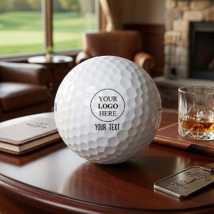 Balles De Golf Logo Promotionnel Personnalisé – Aucune Commande M