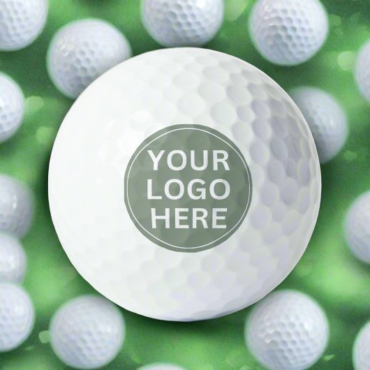 Balles De Golf Logo Sage Green L Promoted Branded Business