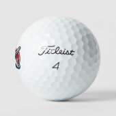 Balles De Golf "Logo Sharp pour les barbiers" (Logo)