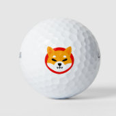 Balles De Golf Logo Shiba Golf Balls (Devant)