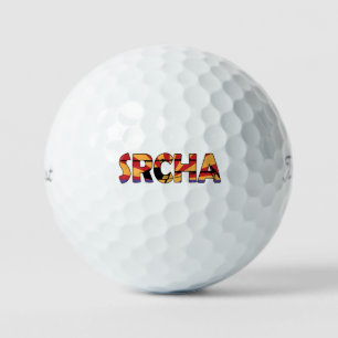 Balles De Golf Logo SRCHA Seulement Boules de Golf