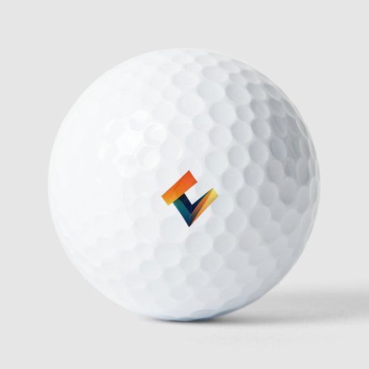 Balles De Golf Logo Value Golf Ball conçu. (Recto)