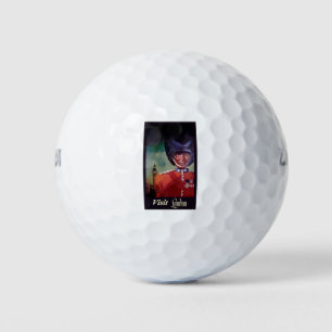 Balles De Golf London Poster Golf Ball