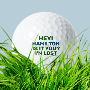 Balles De Golf Lost Golf Ball avec le nom Funny
