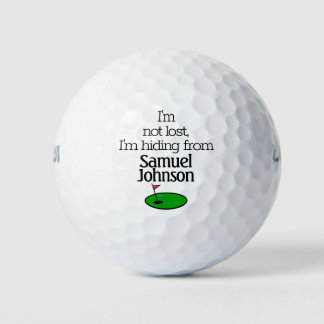 Balles De Golf Lost golf balls| Jokes| Customizable Golf Balls