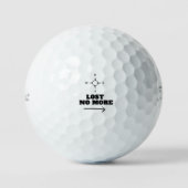 Balles De Golf Lost No More - Funny Golf Ball (Recto)