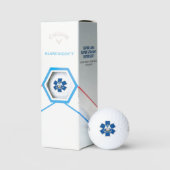 Balles De Golf Louisiana EMS Star of Life (Conditionnement)