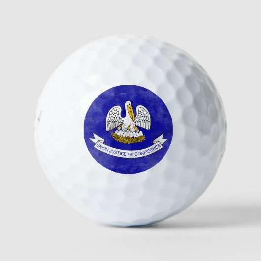 Balles De Golf Louisiane (Devant)