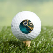 Balles De Golf Loupe en style Steampunk (T-shirt Insitu)