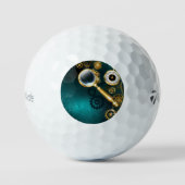 Balles De Golf Loupe en style Steampunk (Recto)