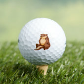 Balles De Golf Loutre mignonne (T-shirt Insitu)