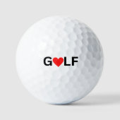 Balles De Golf Love Golf Ball (Recto)