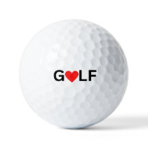 Love Golf Ball
