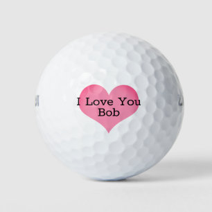 Balles De Golf Love Heart Golf Balls customisés