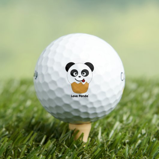 Balles De Golf Love Panda® (T-shirt Insitu)