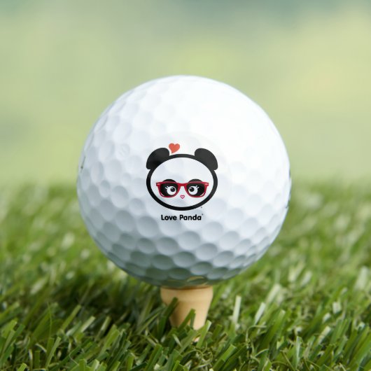 Balles De Golf Love Panda® (T-shirt Insitu)