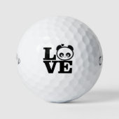 Balles De Golf Love Panda® (Devant)