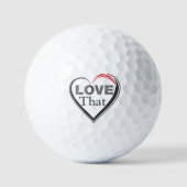 Balles De Golf Love That Golf Balls (Recto)