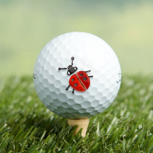 Balles De Golf Lovely Ladybug | Boules de golf (T-shirt Insitu)