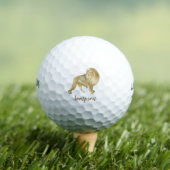 Balles De Golf Lovely Lion Safari (T-shirt Insitu)