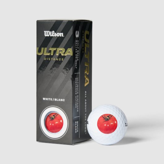Balles De Golf Lovely Red Tomato 4Josie (Emballage)