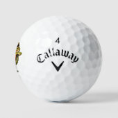 Balles de golf Lucky Frog Callaway Supersoft (Logo)