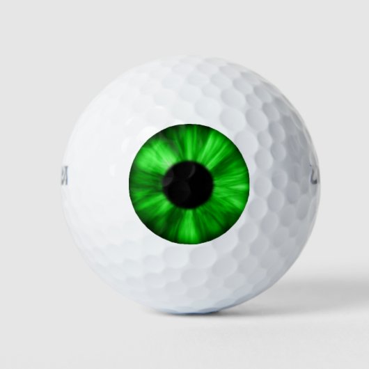 Balles De Golf Lucky Green Eye Golf Ball. (Devant)