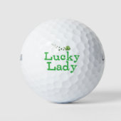 Balles De Golf Lucky Lady (Devant)