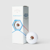 Balles de Golf Lucky Ladybug Callaway Supersoft (Conditionnement)