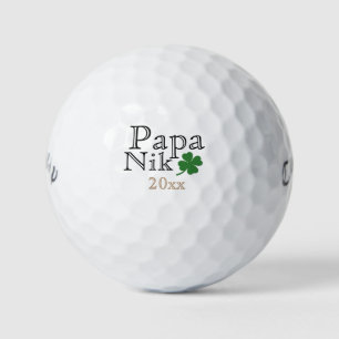 Balles De Golf Lucky quatre feuilles trocs personnalisé