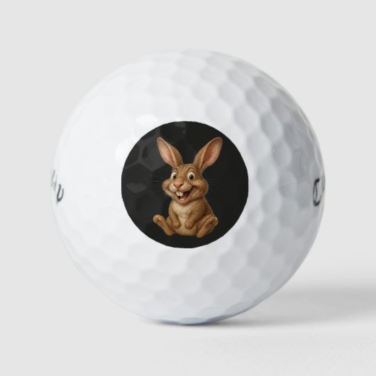 Balles de golf Lucky Rabbit Callaway Warbird (Devant)