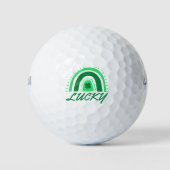 Balles De Golf Lucky Shamrock Rainbow (Devant)