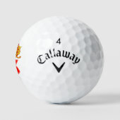 Balles De Golf Lucky Snake Golf Balls - Chinois Zodiac cadeau (Logo)