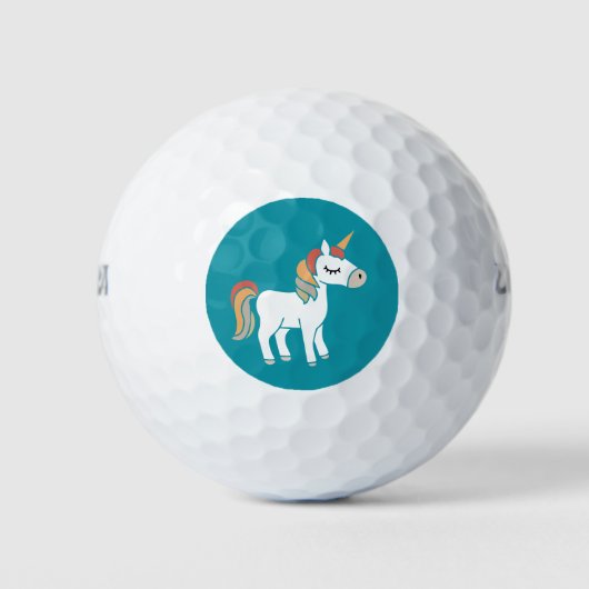 Balles De Golf Lucky Unicorn - Be The Unicorn (Devant)