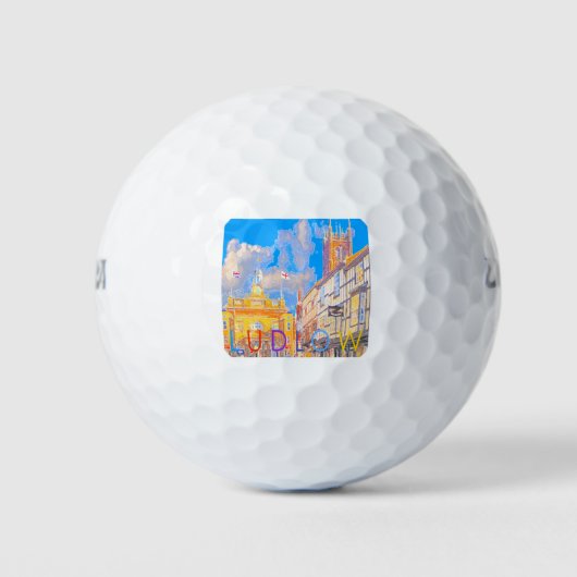Balles De Golf Ludlow (Devant)