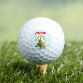 Balles De Golf Lumière de Noël (T-shirt Insitu)