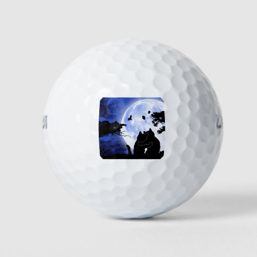 Balles De Golf lune de chat (Devant)